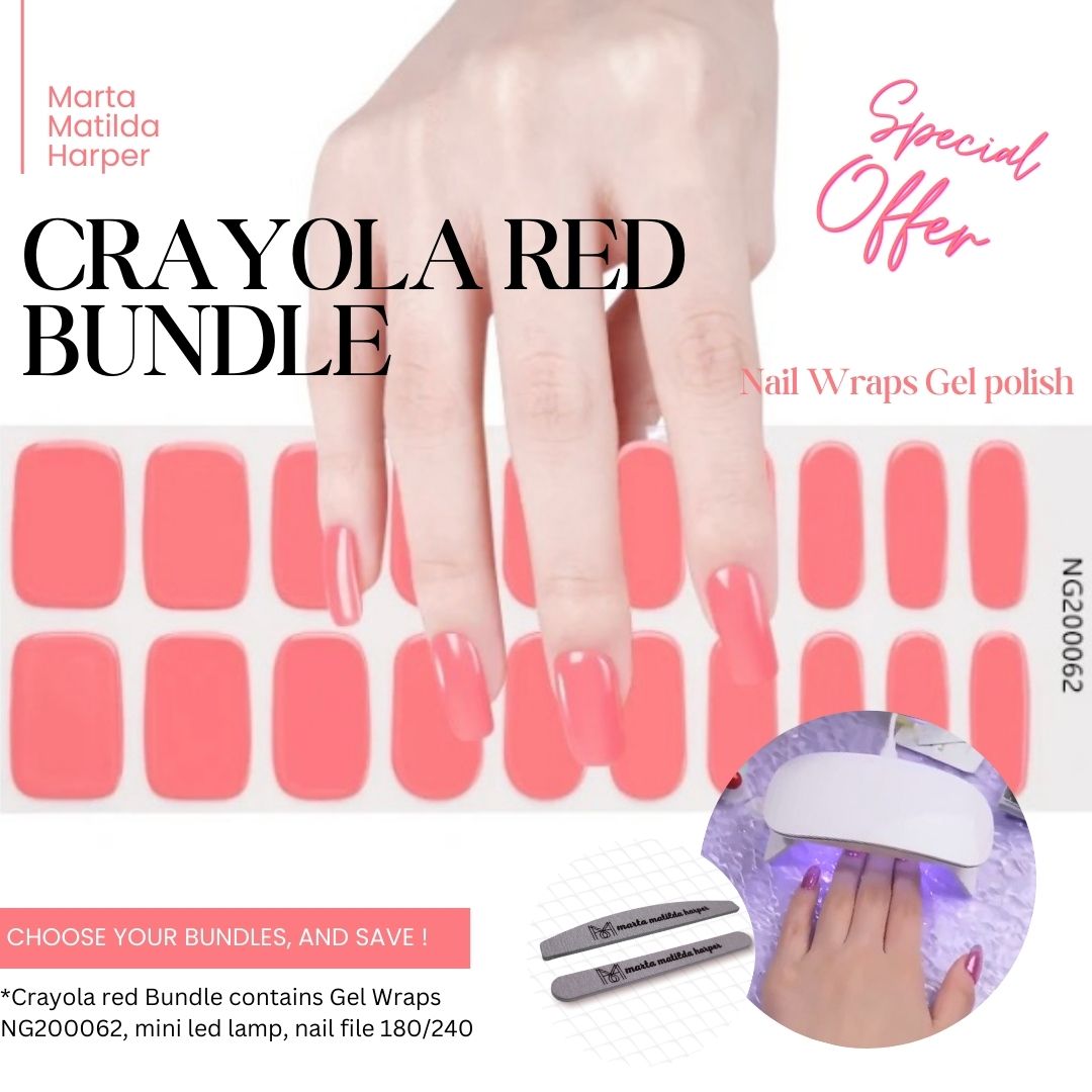*Crayola Red Bundle 3in1