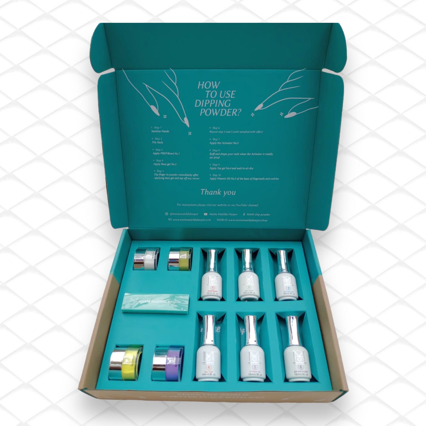 MMH Tria Starter Kit dipping powder pack